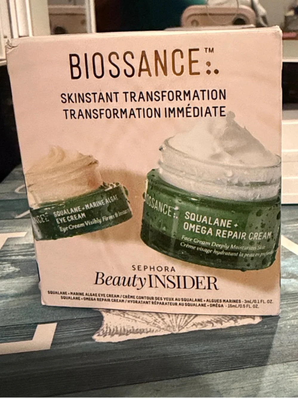 Biossance Green and Cream Moisturizer Duo